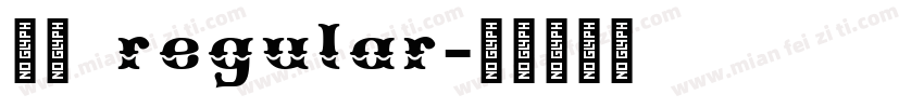 华楷 regular字体转换